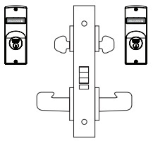 Sargent 8242 Classroom Security Intruder Latchbolt