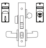 Sargent 8247 Front Door or Apartment Corridor Function