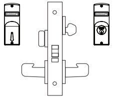Sargent 8256 Office or Inner Entry Function