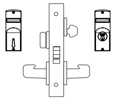 Sargent 8258 Institutional Privacy Function