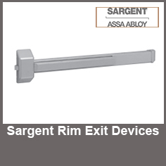 Sargent Rim Exit Devices