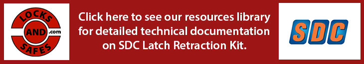 View SDC LR100PAK Latch Retraction Kit For Pamex Exit Device Installation Instructions, Datasheet, Pricesheet