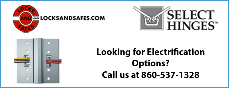 Electric Preparation for Select SL200 Hinges | McKinney FM3700 Cross Reference