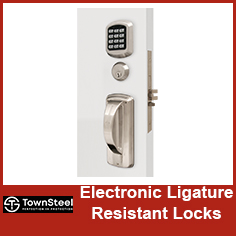 Townsteel Electronic Ligature Resistant Locks