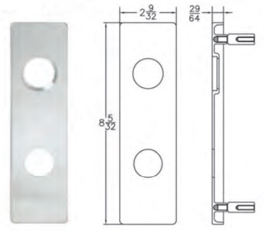 TownSteel MSE-L Dimensions