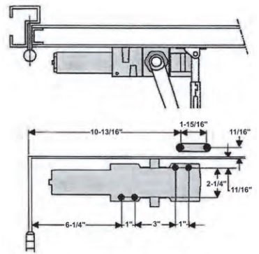 Townsteel TDC 40 Pull Side Installation | Townsteel TDC40 Pull Side Installation