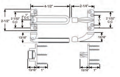 Townsteel TDG 129 Dimensions | Townsteel TDG129 Dimensions