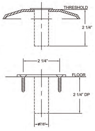 Townsteel TDPS 280 Dimensions | Townsteel TDPS280 Dimensions