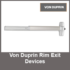 Von Duprin Rim Exit Devices