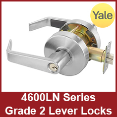 Yale 4600LN Series Grade 2 Cylindrical Lever Locks