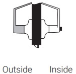 Yale 4703LN Patio or Privacy Function