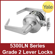 Yale 5300LN Series Grade 2 Cylindrical Lever Locks