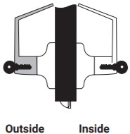  Yale 5318LN Intruder Classroom Security Function