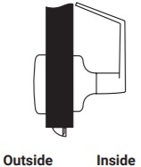 Yale 5328LN Communicating Passage Function
