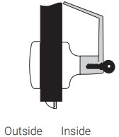 Yale 5329LN Communicating Classroom Function