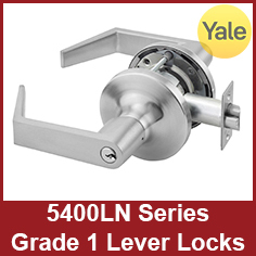 Yale 5400LN Series Grade 1 Cylindrical Lever Locks