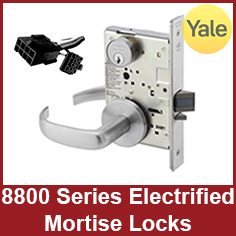 Yale 8800 Electrified Mortise Locks