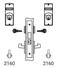 Yale 8811-2 Classroom Deadbolt Function
