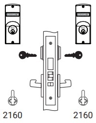 Yale 8812-2 Classroom Security Function