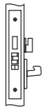 Yale 8835 Exit with Thumbturn Function