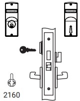 Yale 8860 Entrance or Storeroom Function