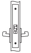 Yale 8885 Non Keyed Both Levers Fail Secure Function