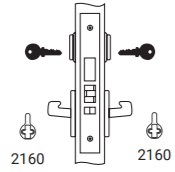 Yale 8896-2 Double Cylinder With Deadbolt Fail Safe Function