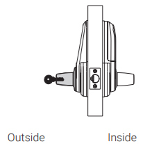 Yale nexTouch Cylindrical Lock with Key Override