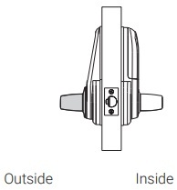 Yale nexTouch Cylindrical Lock Without Key Override