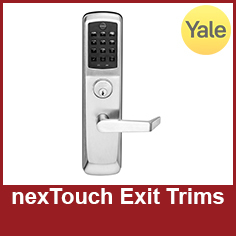 Yale nexTouch Exit Trims