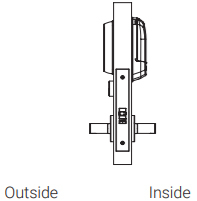 Yale nexTouch NTM623 Mortise Lock No Deadbolt Cylinder Override Function