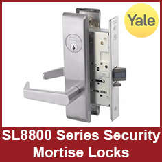 Yale SL8800 Security Mortise Locks