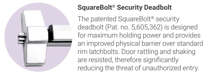 Yale Squarebolt Option