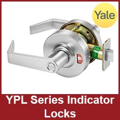 Yale YPL Series Cylindrical Indicator Locks