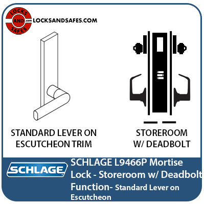 Schlage L9000 Series Mortise Lock