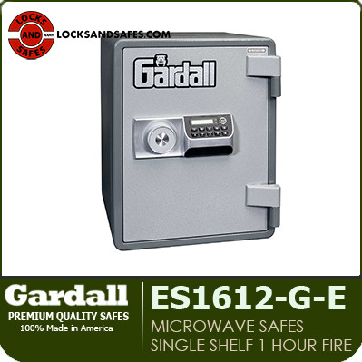 1hr Microwave Fire Safes  Gardall SS1612-G-CK/ES1612-G-E