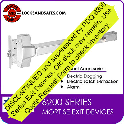 Commercial Mortise Exit Devices | Grade 1 | PDQ 6200