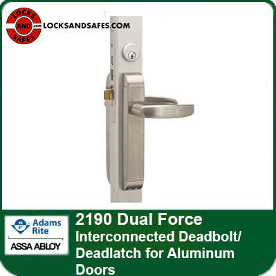 A/R 2190 - Interconnected Deadbolt - Aluminum Doors - 01