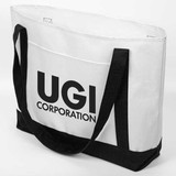 Custom Printed Canvas Beach Bag- B114