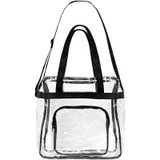 Custom Printed The Everything Clear Vinyl Tote Bag- B705