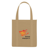 Custom Printed Non-Woven Avenue Shopper Tote Bag 3029