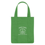 Custom Printed Non-Woven Shopper Tote Bag - 3031