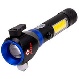 Custom Crossover-200 Tactical Multi-Functional Flashlight With Cob Lamp Usb Chargeable Focus - T132