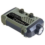Custom ResQ Emergency Tool AM/FM/NOAA Weather Radio With LED Flashlight, Reading Lamp, SOS Siren Power Bank - OTD-290WB-AIR