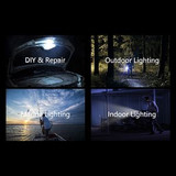 Custom 3000 Lumens Zoomable LED Flashlight Extremely Bright USB-C Powered Rechargeable 3700mAh With Power B - FL-X60T-AIR