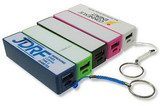 Custom 2200mAh Anodized Aluminum Power Bank w/Built-In LED - USPBK512