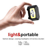 Custom LED Headlamps With Motion Sensor, 1200mAh Rechargeable Battery and White/Red Light up to 500 Lumens - FL-HDX30-OCEAN