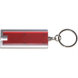 Custom Slim Rectangular Flash Light w/Colorful Light - FL0136