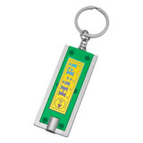 Custom Rectangular Led Key Chain - 144