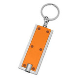 Custom Rectangular Led Key Chain - 144